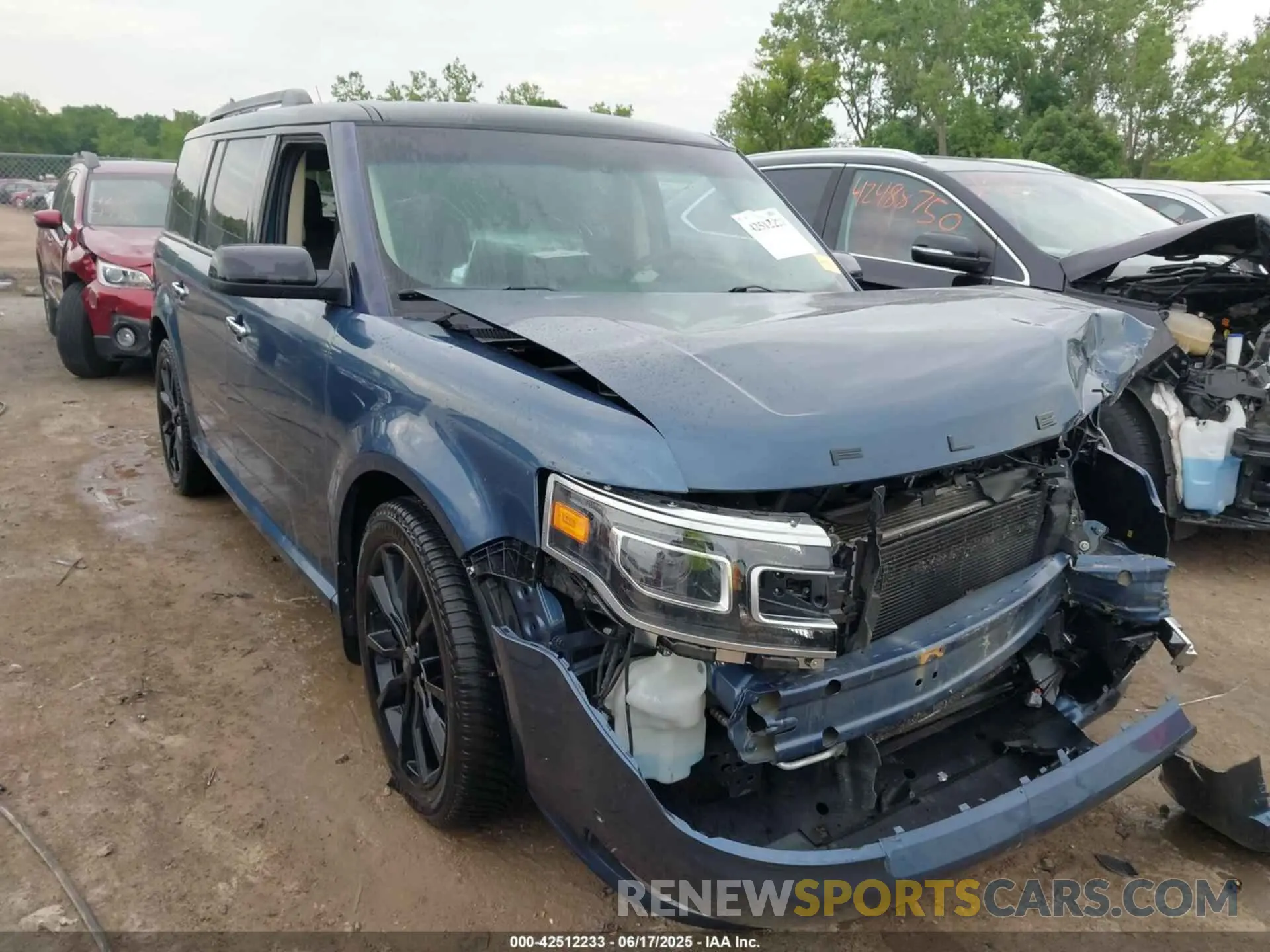 1 Photograph of a damaged car 2FMHK6DT4KBA25128 FORD FLEX 2019