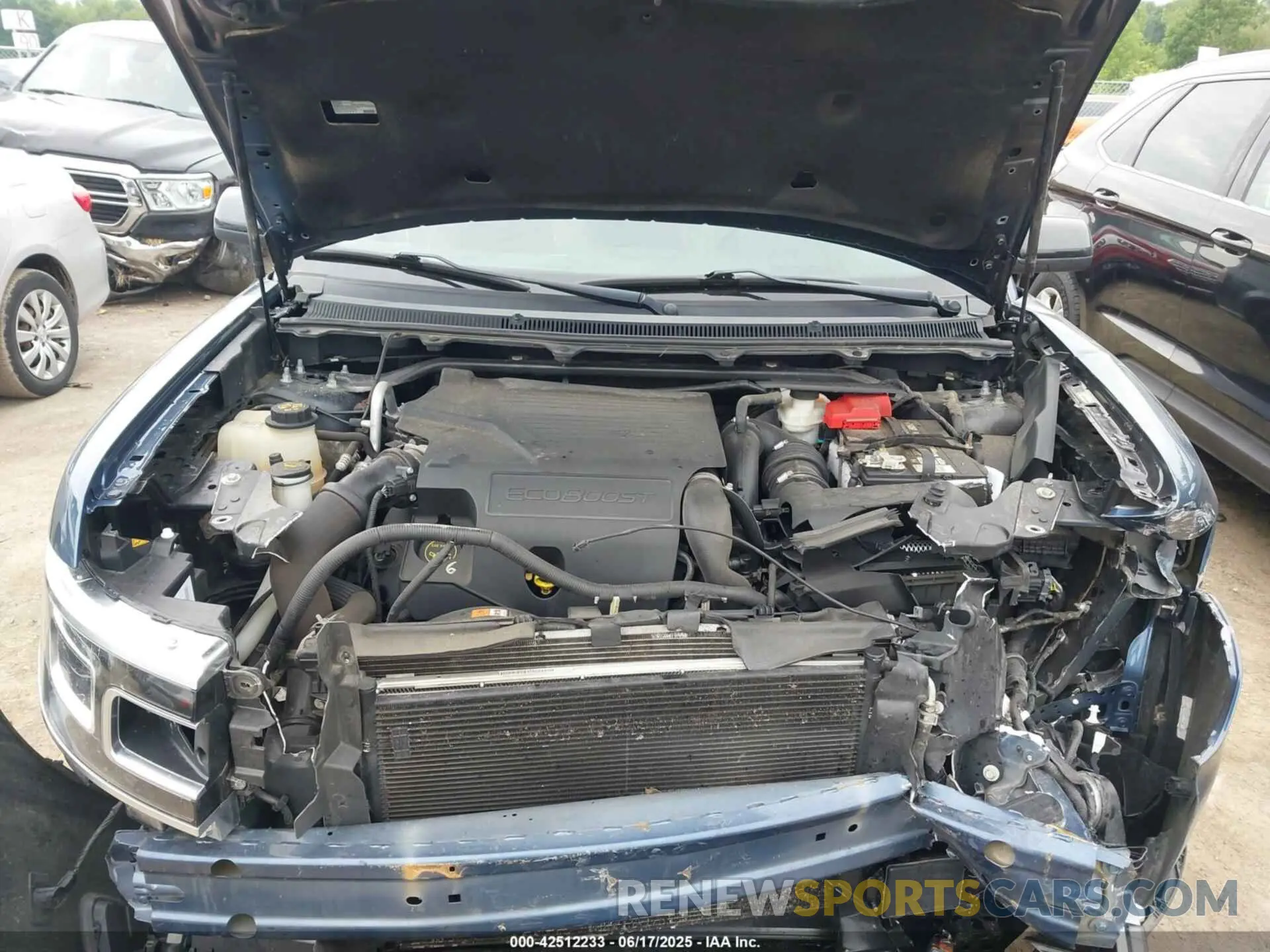 10 Photograph of a damaged car 2FMHK6DT4KBA25128 FORD FLEX 2019