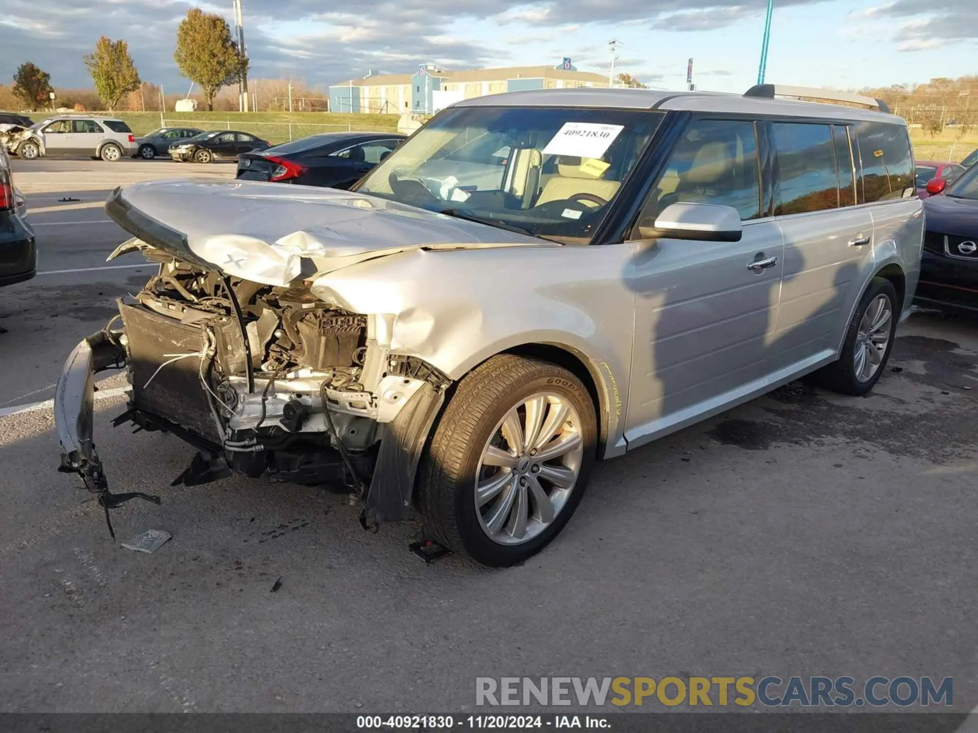 2 Photograph of a damaged car 2FMHK6DTXKBA16062 FORD FLEX 2019