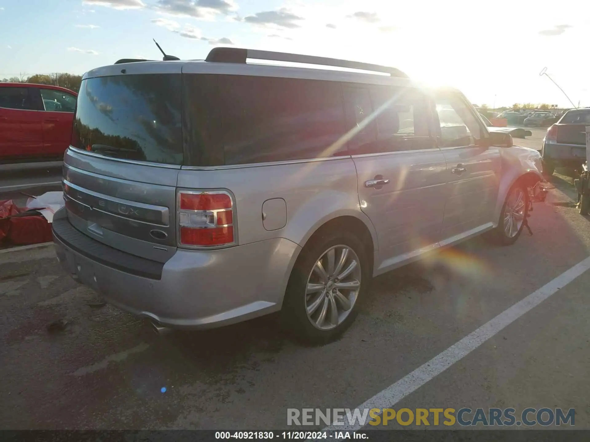 4 Photograph of a damaged car 2FMHK6DTXKBA16062 FORD FLEX 2019