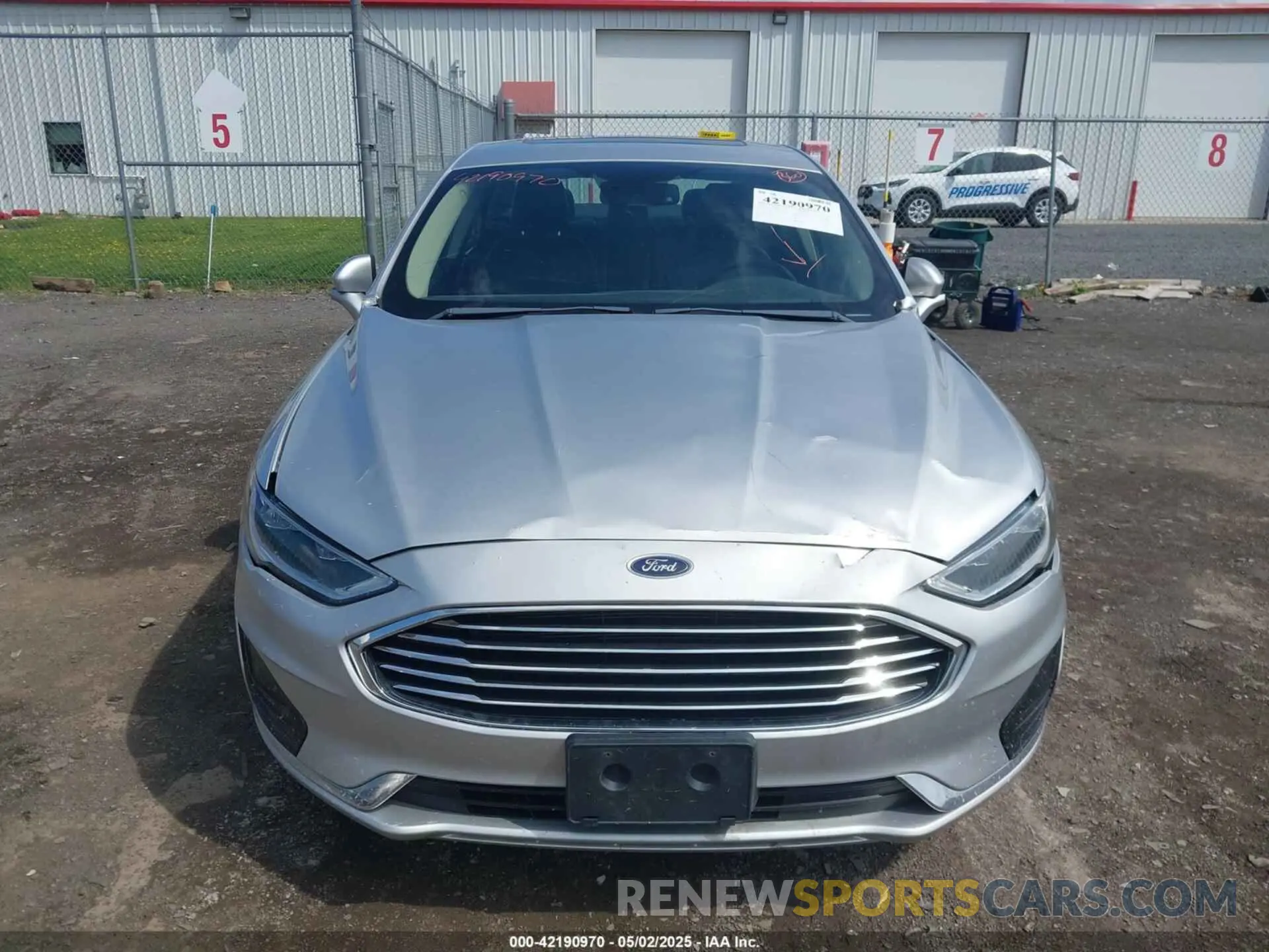 12 Photograph of a damaged car 3FA6P0CD0KR238301 FORD FUSION 2019