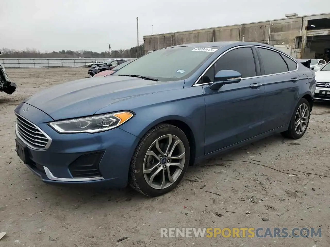 1 Фотография поврежденного автомобиля 3FA6P0CD1KR213830 FORD FUSION 2019