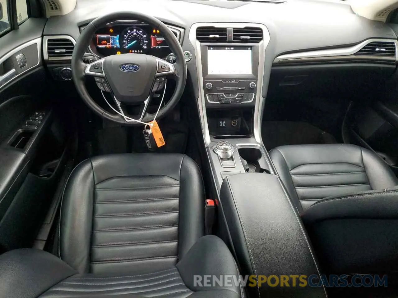 8 Фотография поврежденного автомобиля 3FA6P0CD1KR213830 FORD FUSION 2019