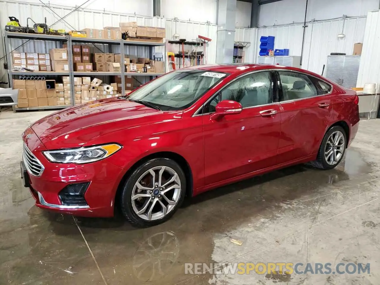 1 Фотография поврежденного автомобиля 3FA6P0CD2KR133517 FORD FUSION 2019