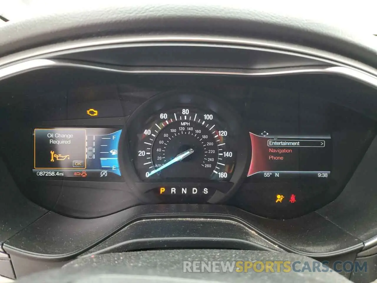 9 Фотография поврежденного автомобиля 3FA6P0CD2KR133517 FORD FUSION 2019