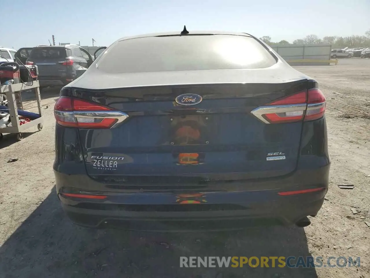 6 Photograph of a damaged car 3FA6P0CD2KR133775 FORD FUSION 2019