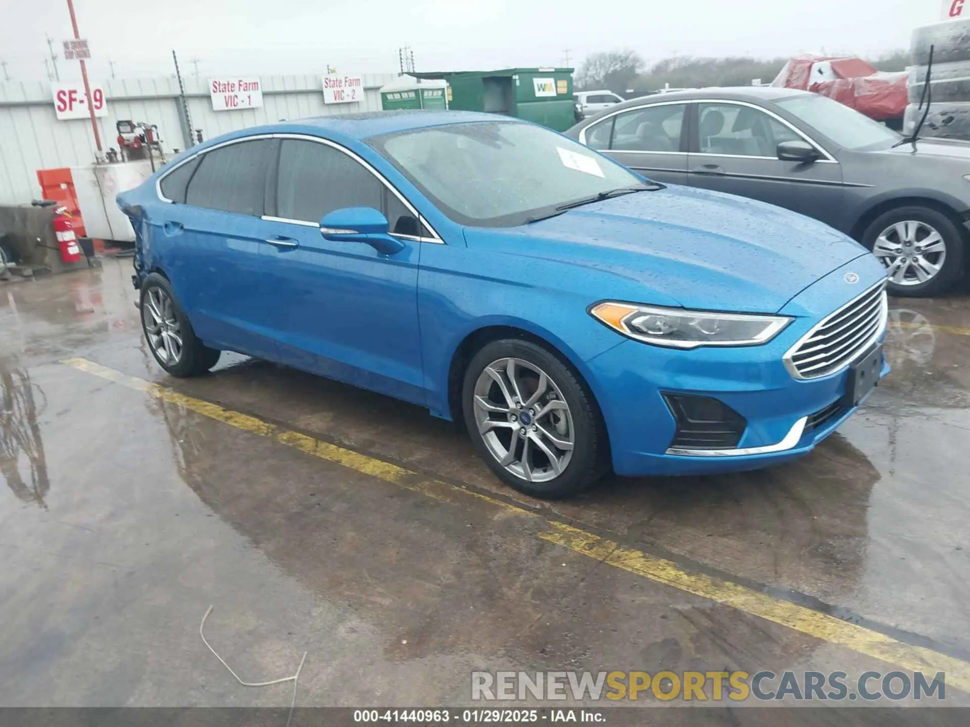 1 Фотография поврежденного автомобиля 3FA6P0CD3KR113566 FORD FUSION 2019