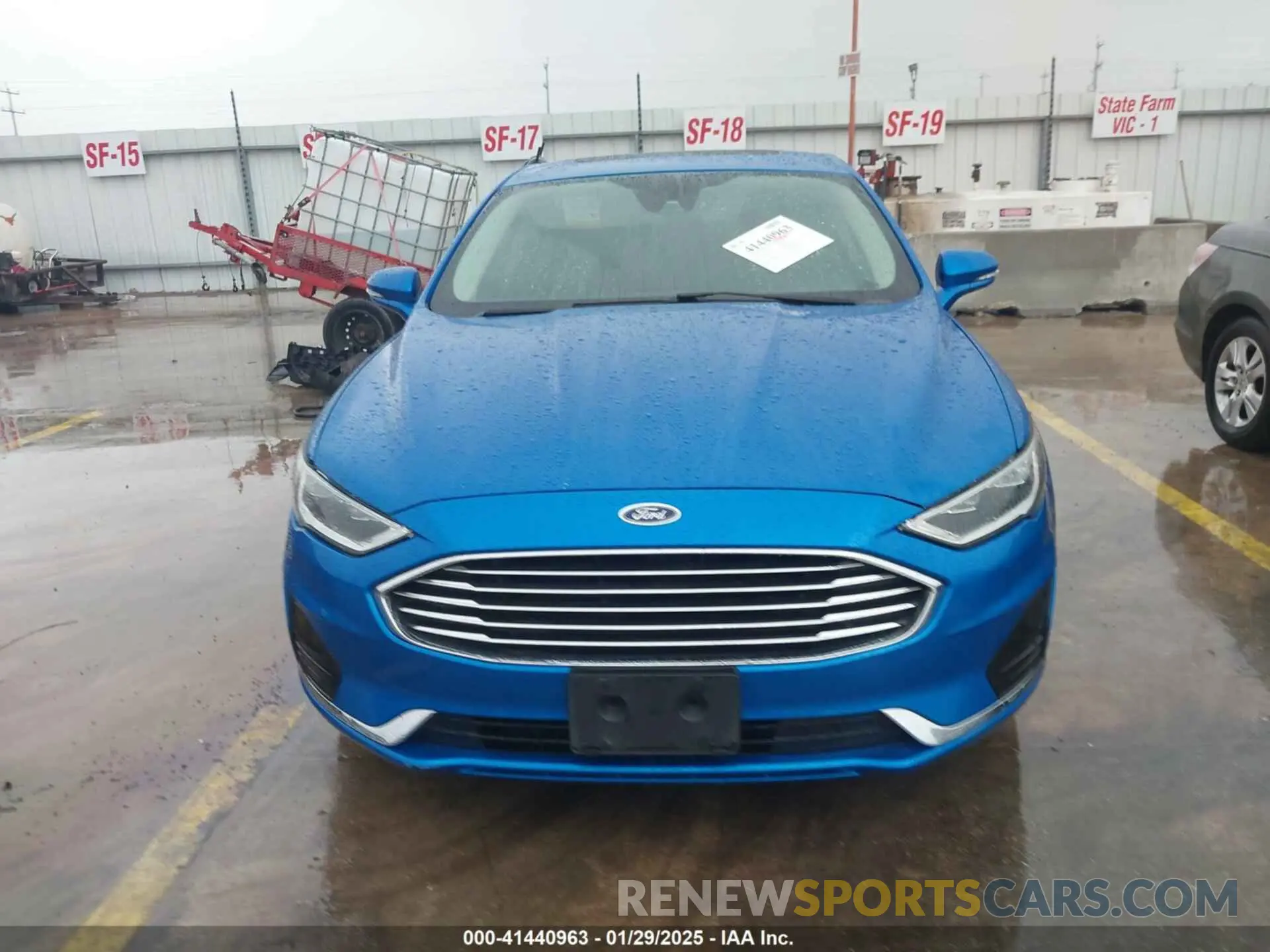 13 Фотография поврежденного автомобиля 3FA6P0CD3KR113566 FORD FUSION 2019