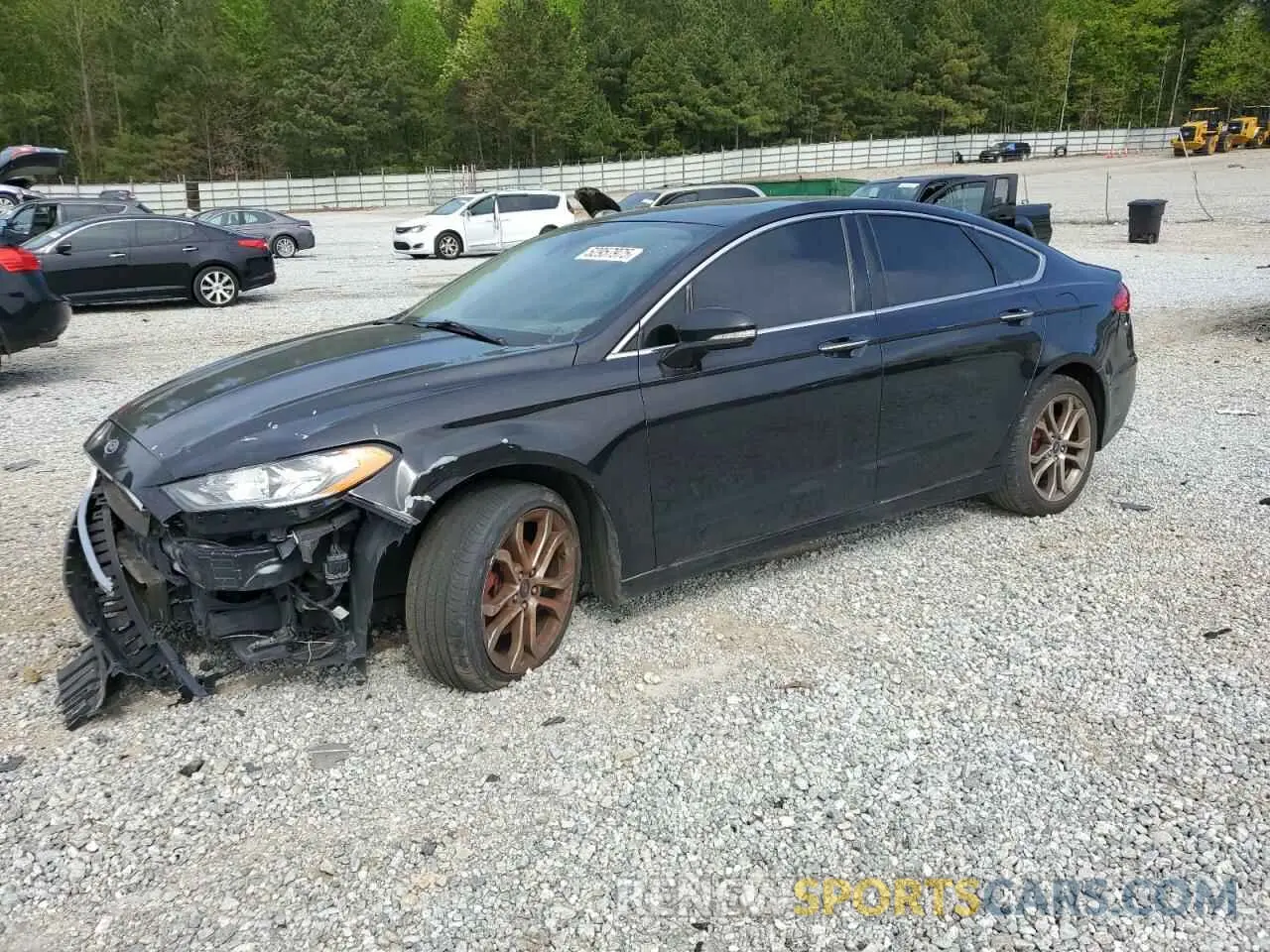 1 Photograph of a damaged car 3FA6P0CD3KR116452 FORD FUSION 2019