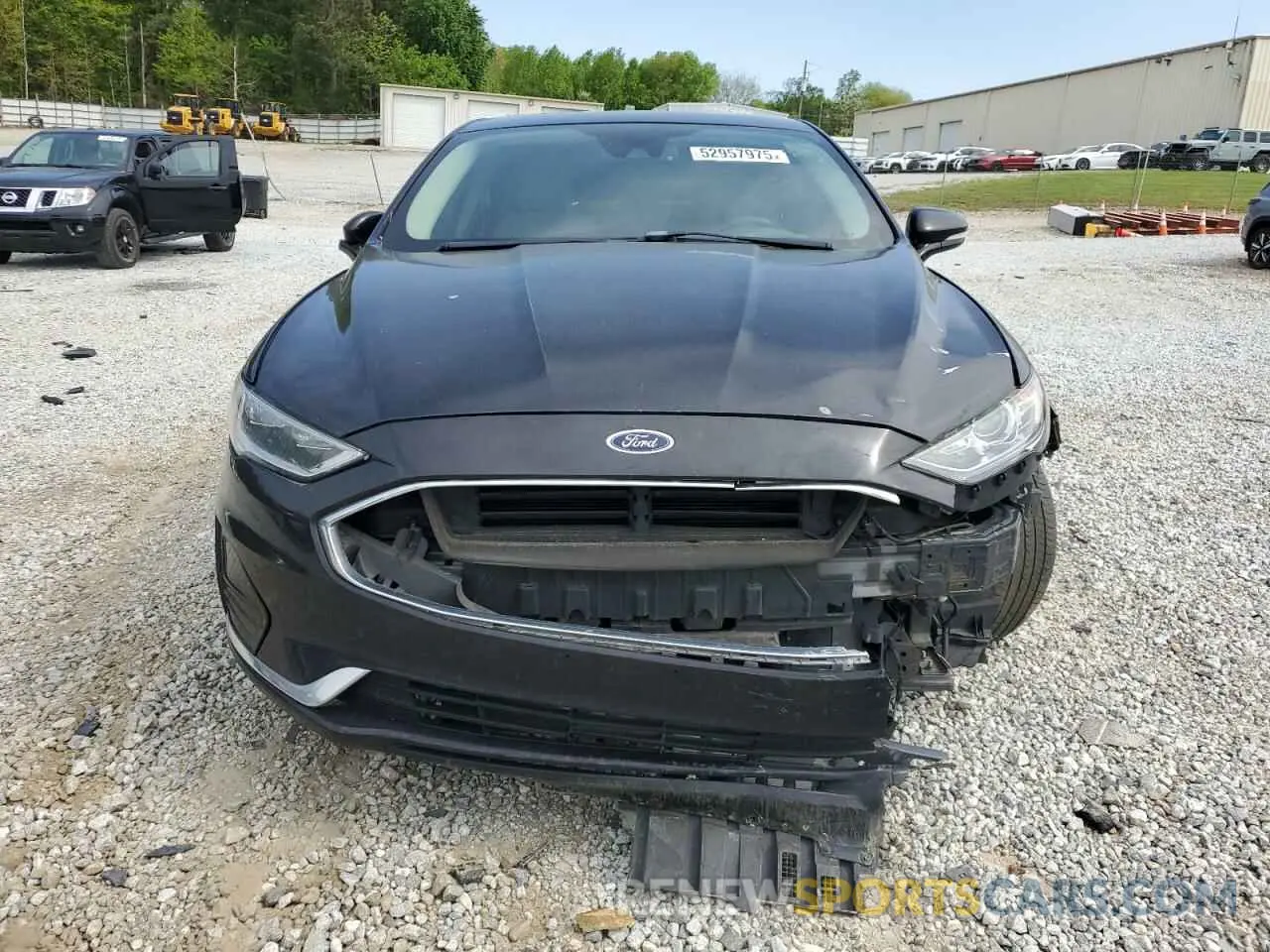 5 Photograph of a damaged car 3FA6P0CD3KR116452 FORD FUSION 2019