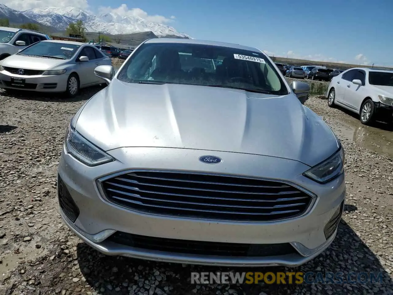 5 Photograph of a damaged car 3FA6P0CD3KR140721 FORD FUSION 2019