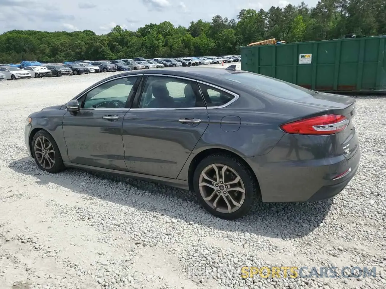 2 Photograph of a damaged car 3FA6P0CD3KR150410 FORD FUSION 2019