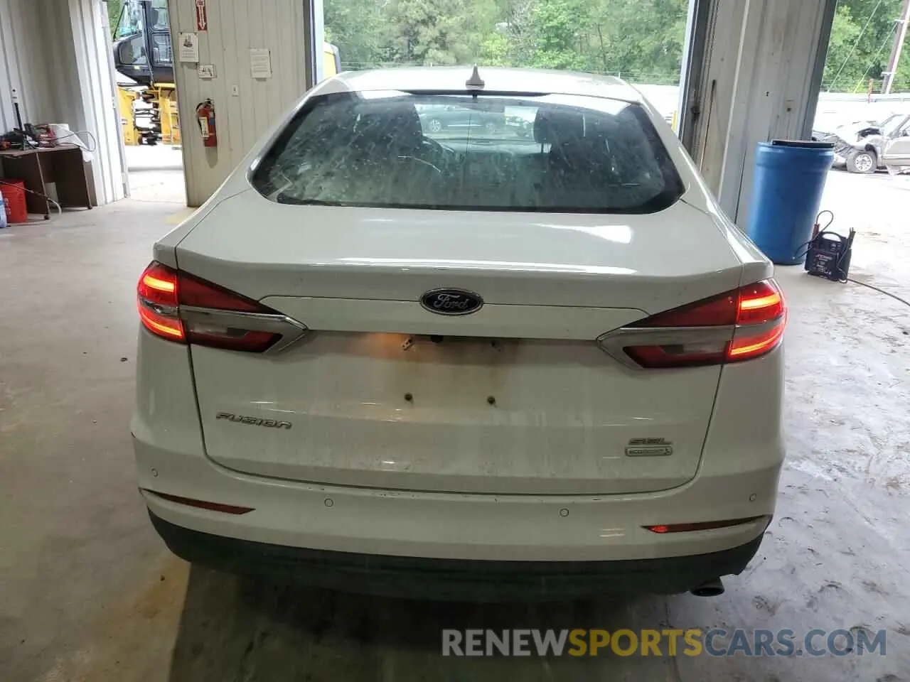 6 Photograph of a damaged car 3FA6P0CD3KR236770 FORD FUSION 2019