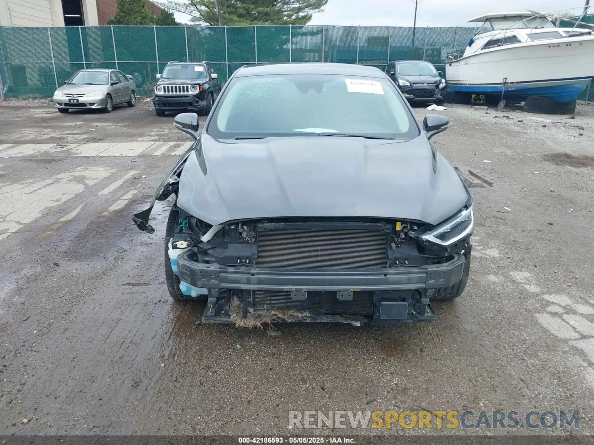 12 Photograph of a damaged car 3FA6P0CD3KR259854 FORD FUSION 2019