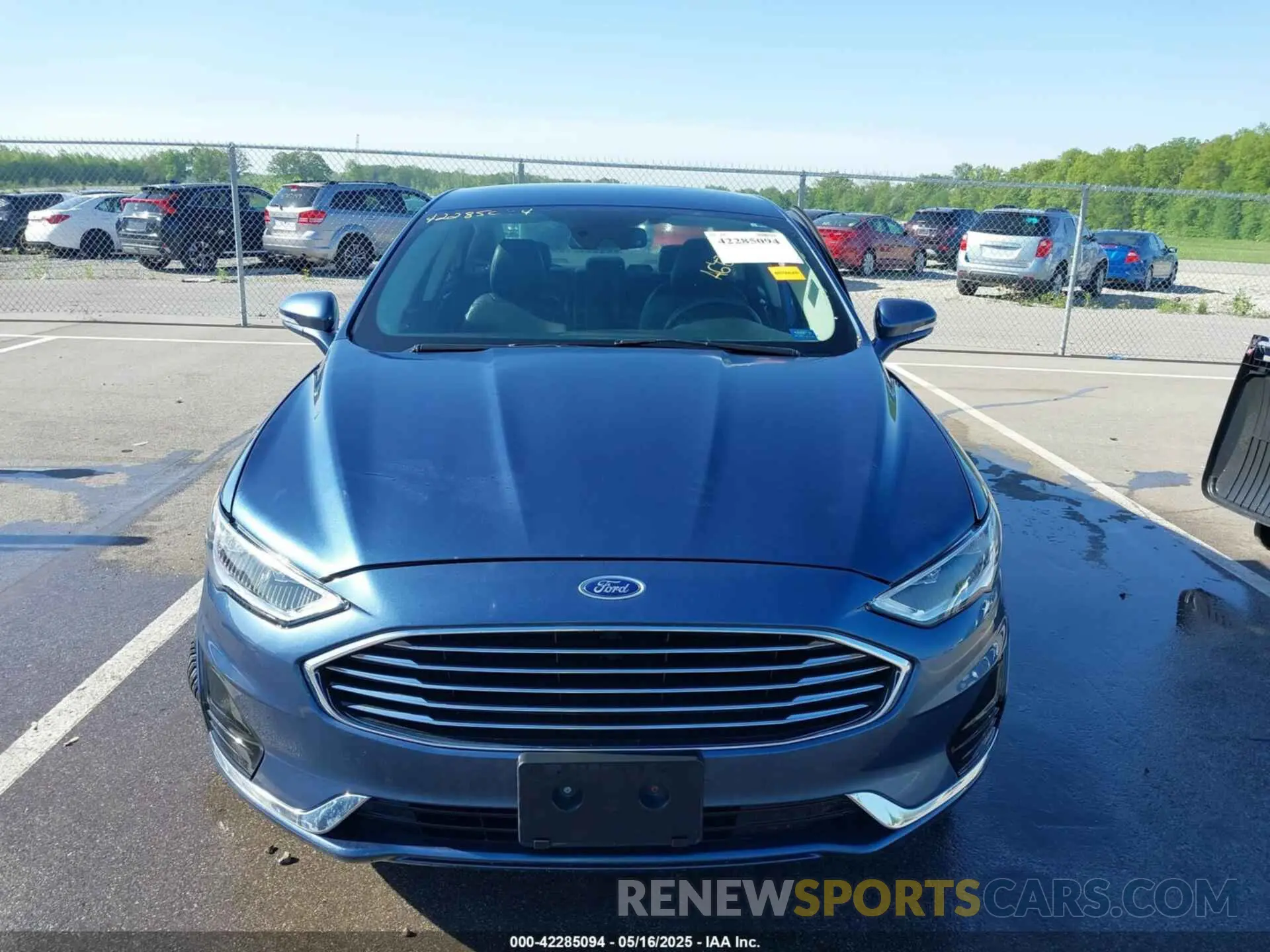 13 Фотография поврежденного автомобиля 3FA6P0CD3KR260227 FORD FUSION 2019