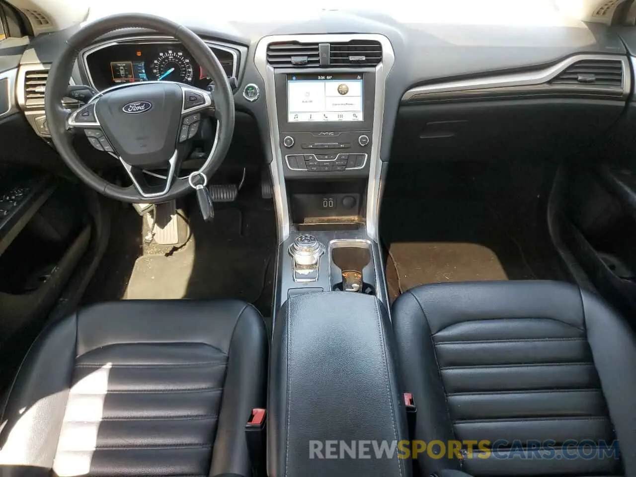 8 Photograph of a damaged car 3FA6P0CD4KR118498 FORD FUSION 2019