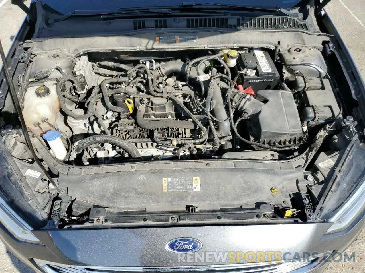 11 Фотография поврежденного автомобиля 3FA6P0CD4KR196098 FORD FUSION 2019