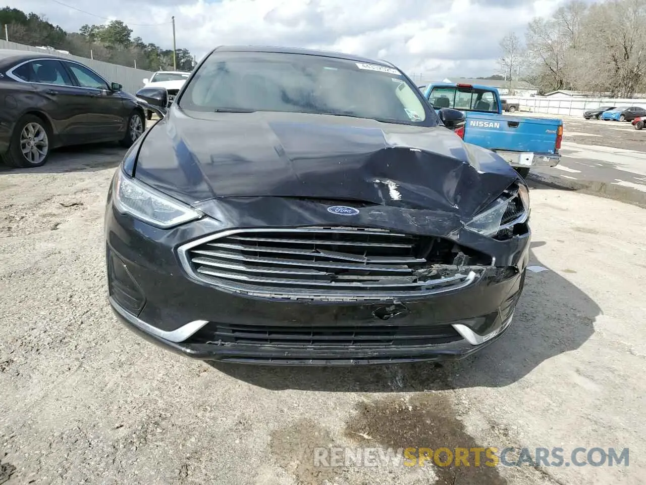 5 Фотография поврежденного автомобиля 3FA6P0CD4KR237118 FORD FUSION 2019