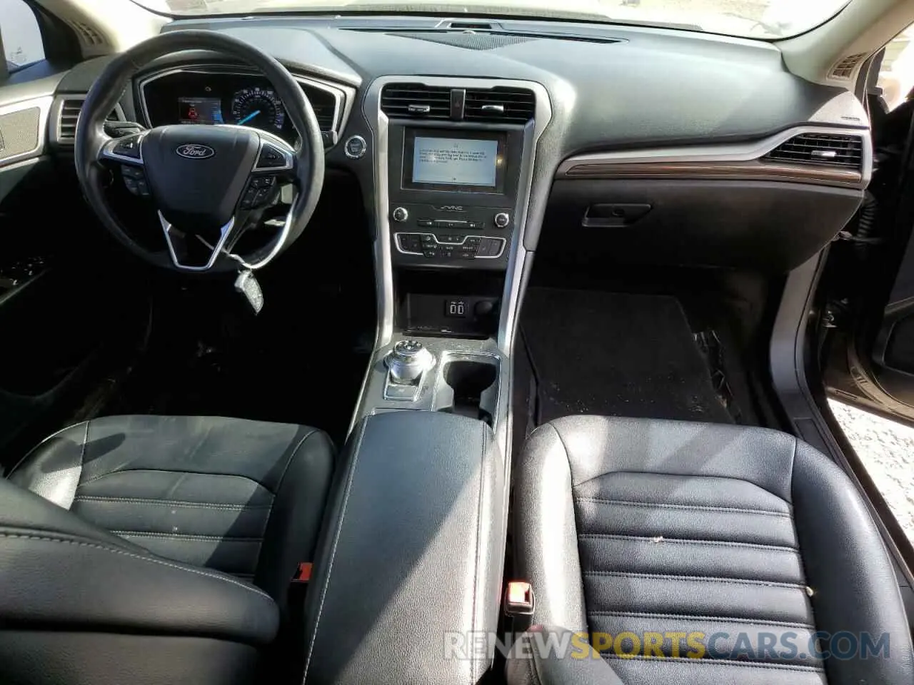 8 Фотография поврежденного автомобиля 3FA6P0CD4KR237118 FORD FUSION 2019