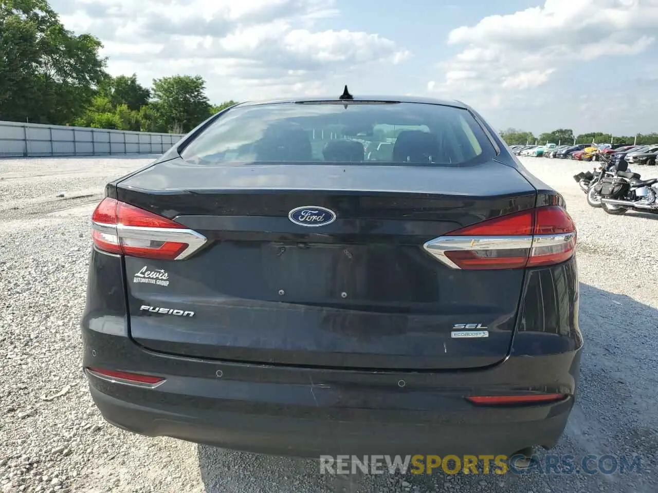 6 Photograph of a damaged car 3FA6P0CD4KR239516 FORD FUSION 2019
