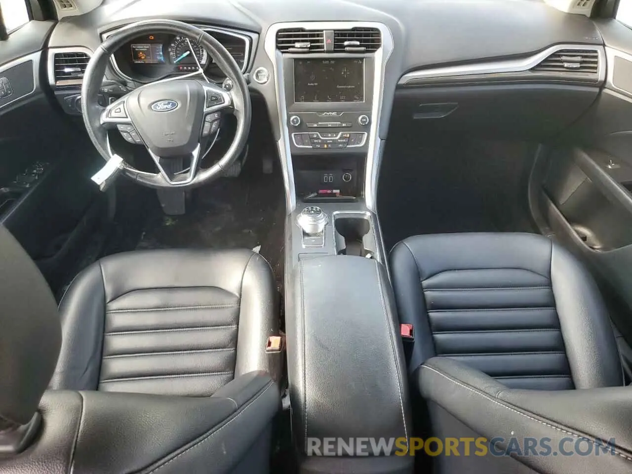 8 Photograph of a damaged car 3FA6P0CD4KR239516 FORD FUSION 2019