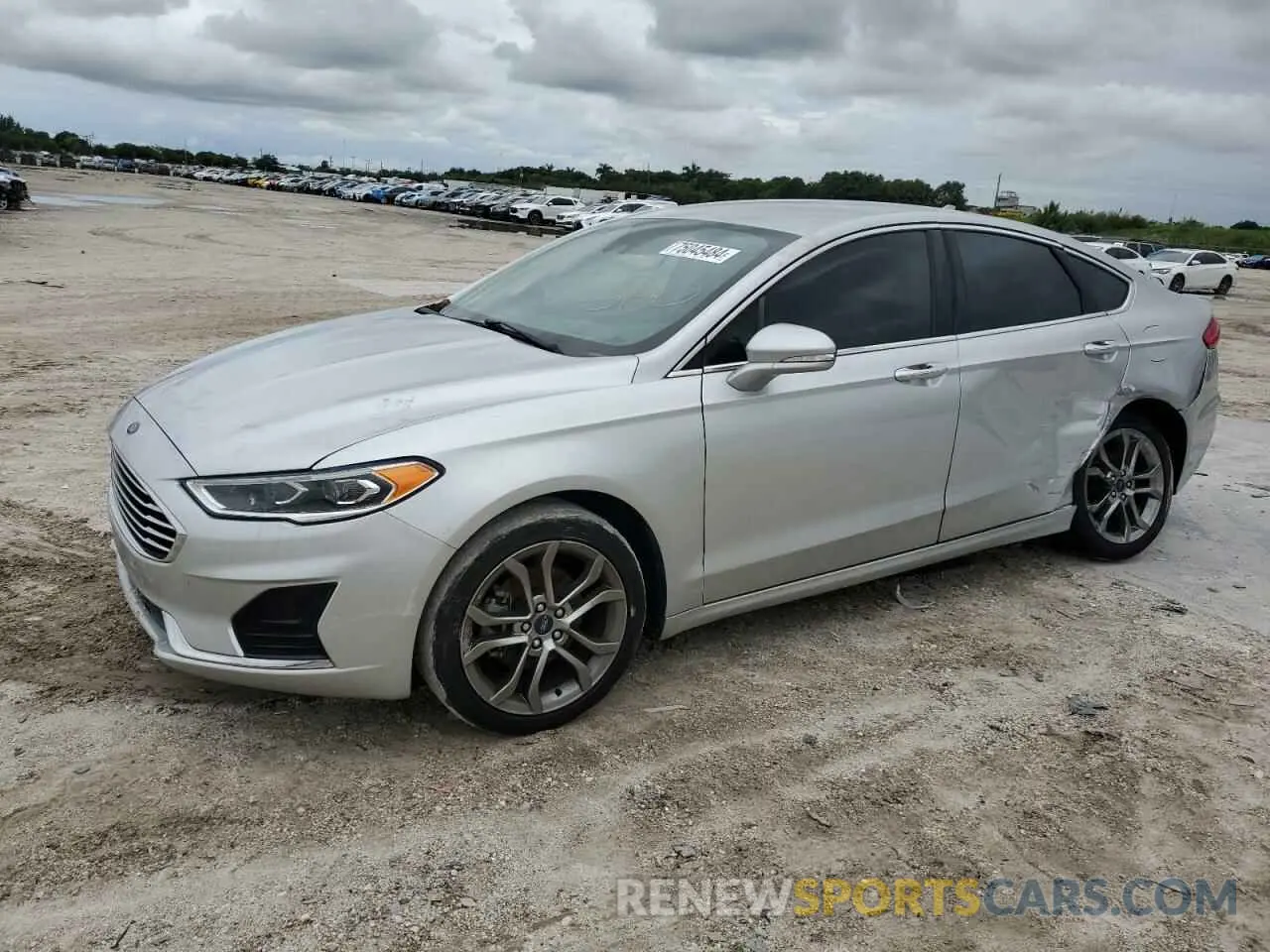 1 Photograph of a damaged car 3FA6P0CD5KR138503 FORD FUSION 2019