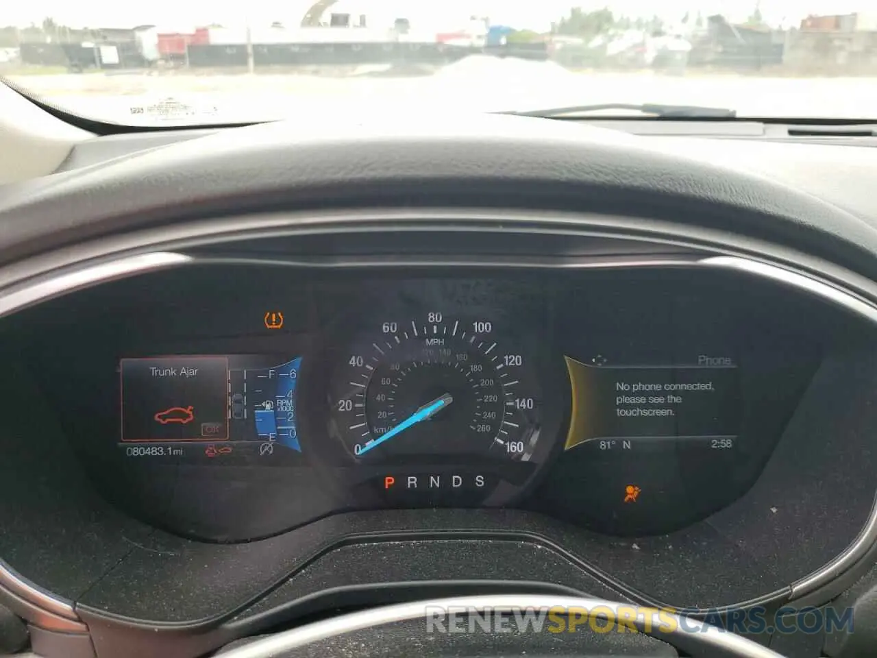 9 Photograph of a damaged car 3FA6P0CD5KR138503 FORD FUSION 2019