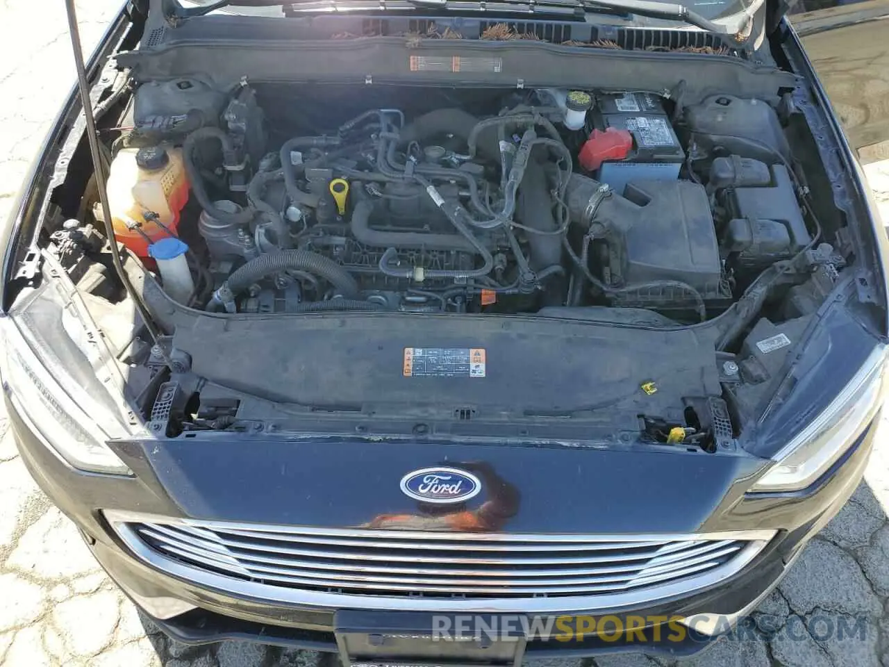 11 Фотография поврежденного автомобиля 3FA6P0CD5KR253151 FORD FUSION 2019