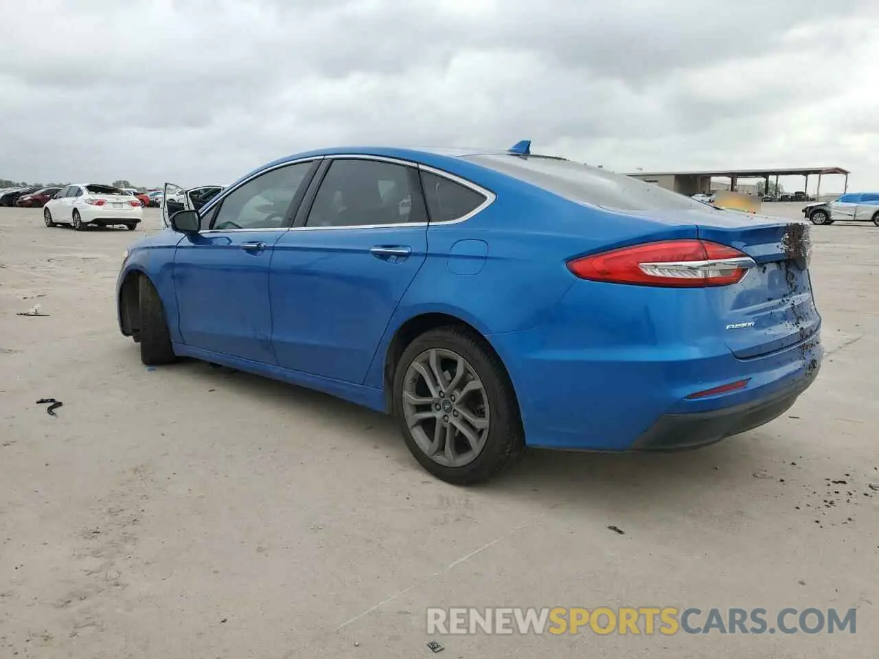 2 Photograph of a damaged car 3FA6P0CD6KR219753 FORD FUSION 2019