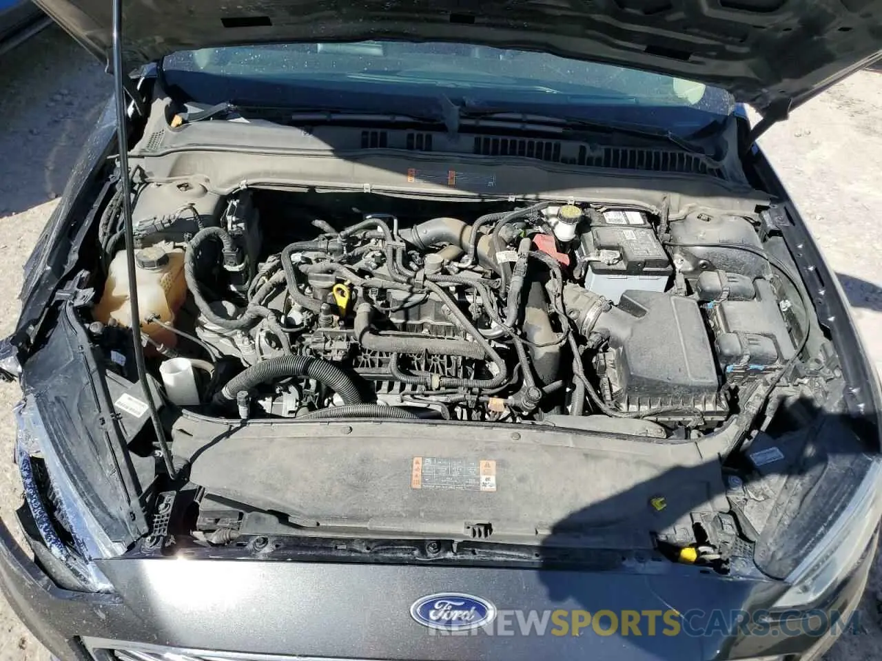 11 Photograph of a damaged car 3FA6P0CD7KR264832 FORD FUSION 2019
