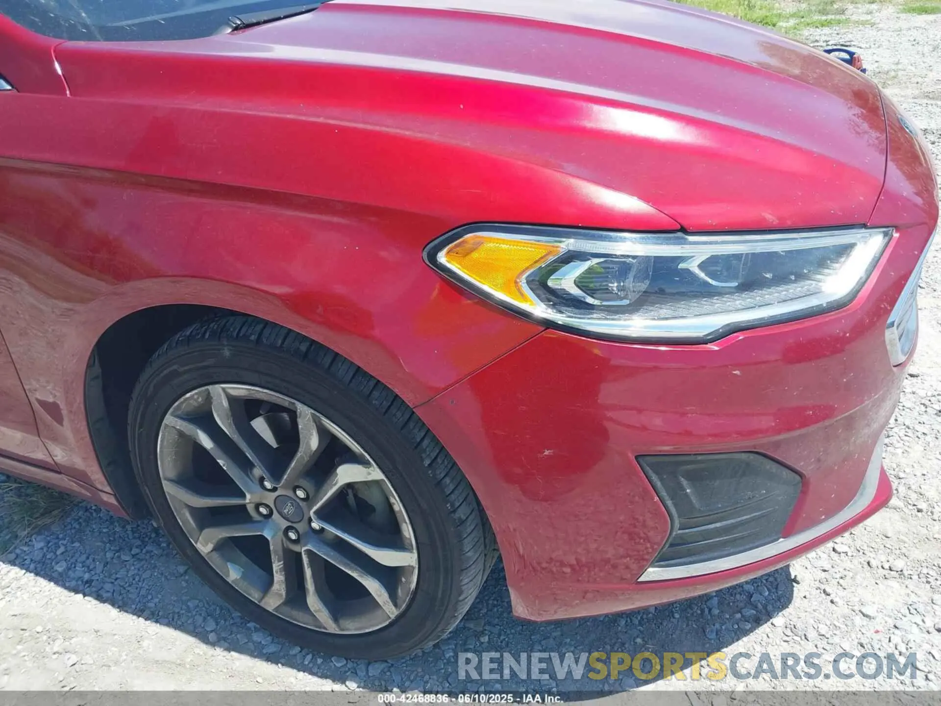 6 Photograph of a damaged car 3FA6P0CD8KR127978 FORD FUSION 2019