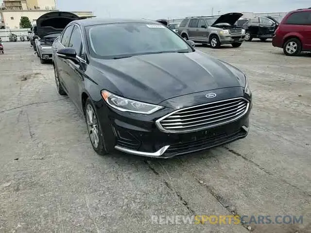 10 Photograph of a damaged car 3FA6P0CD8KR144649 FORD FUSION 2019