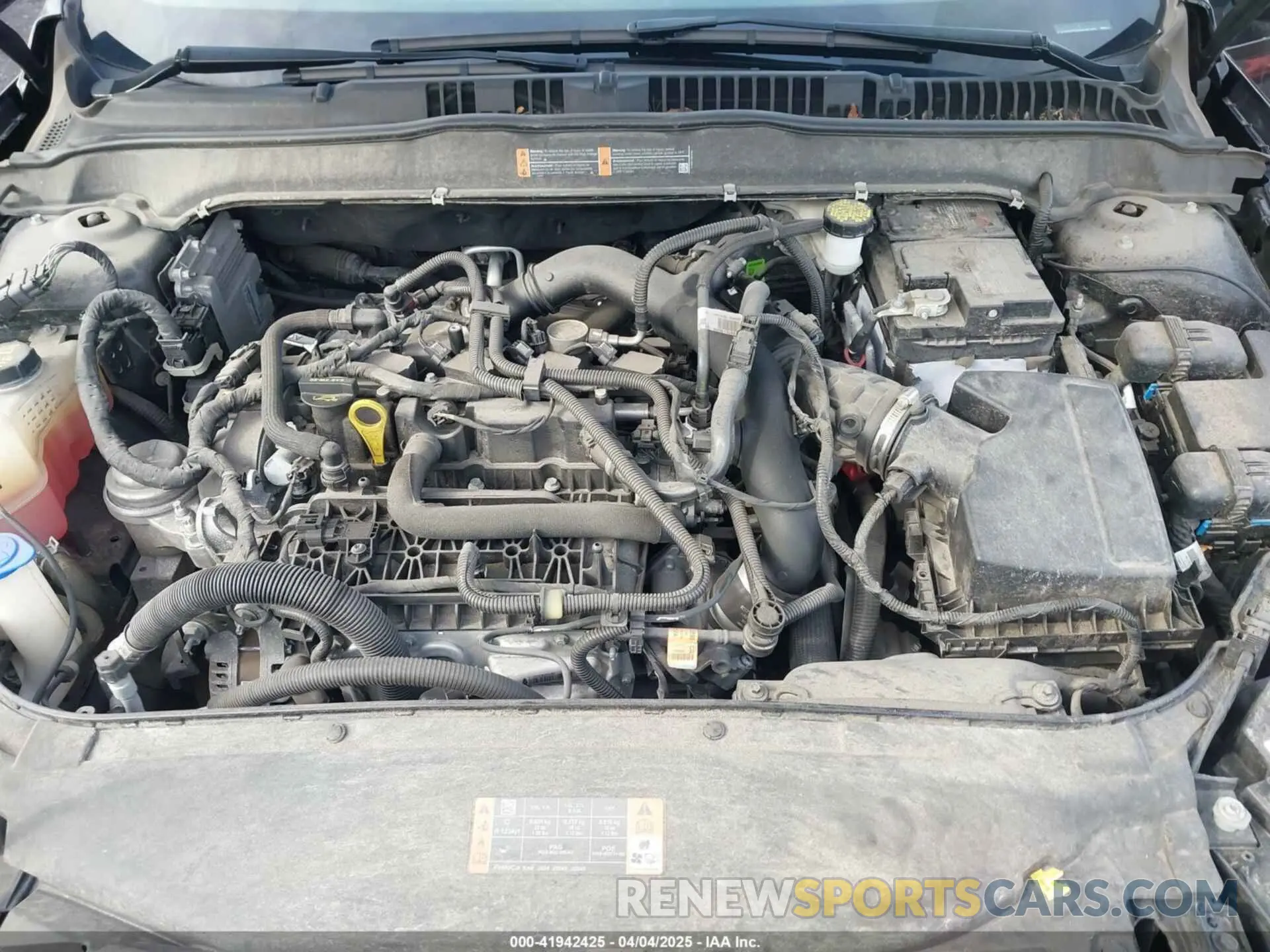 10 Фотография поврежденного автомобиля 3FA6P0CD8KR265181 FORD FUSION 2019