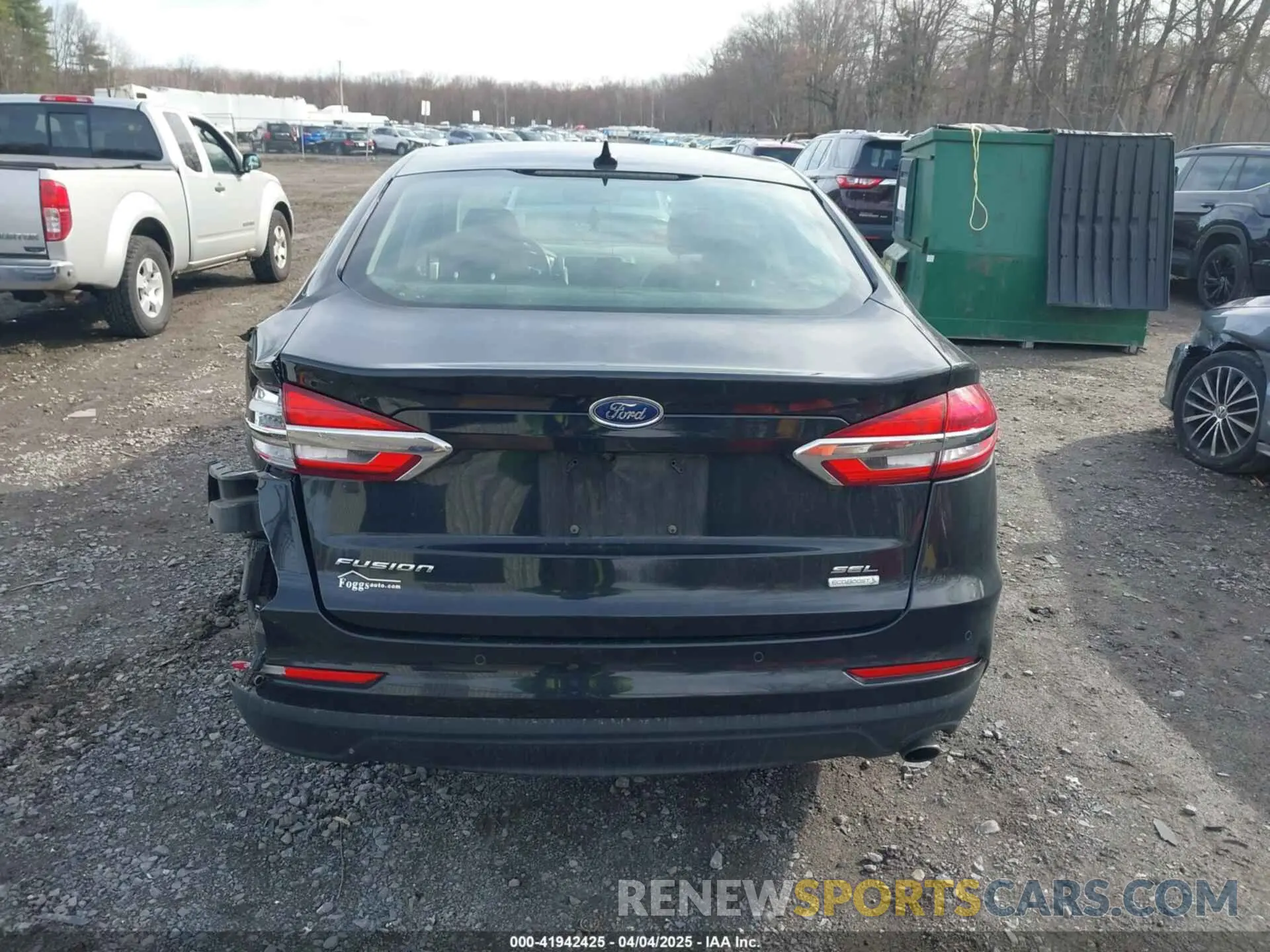 16 Фотография поврежденного автомобиля 3FA6P0CD8KR265181 FORD FUSION 2019