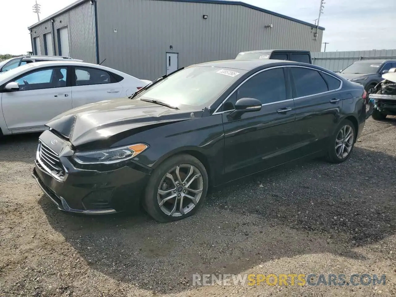 1 Photograph of a damaged car 3FA6P0CD9KR109778 FORD FUSION 2019