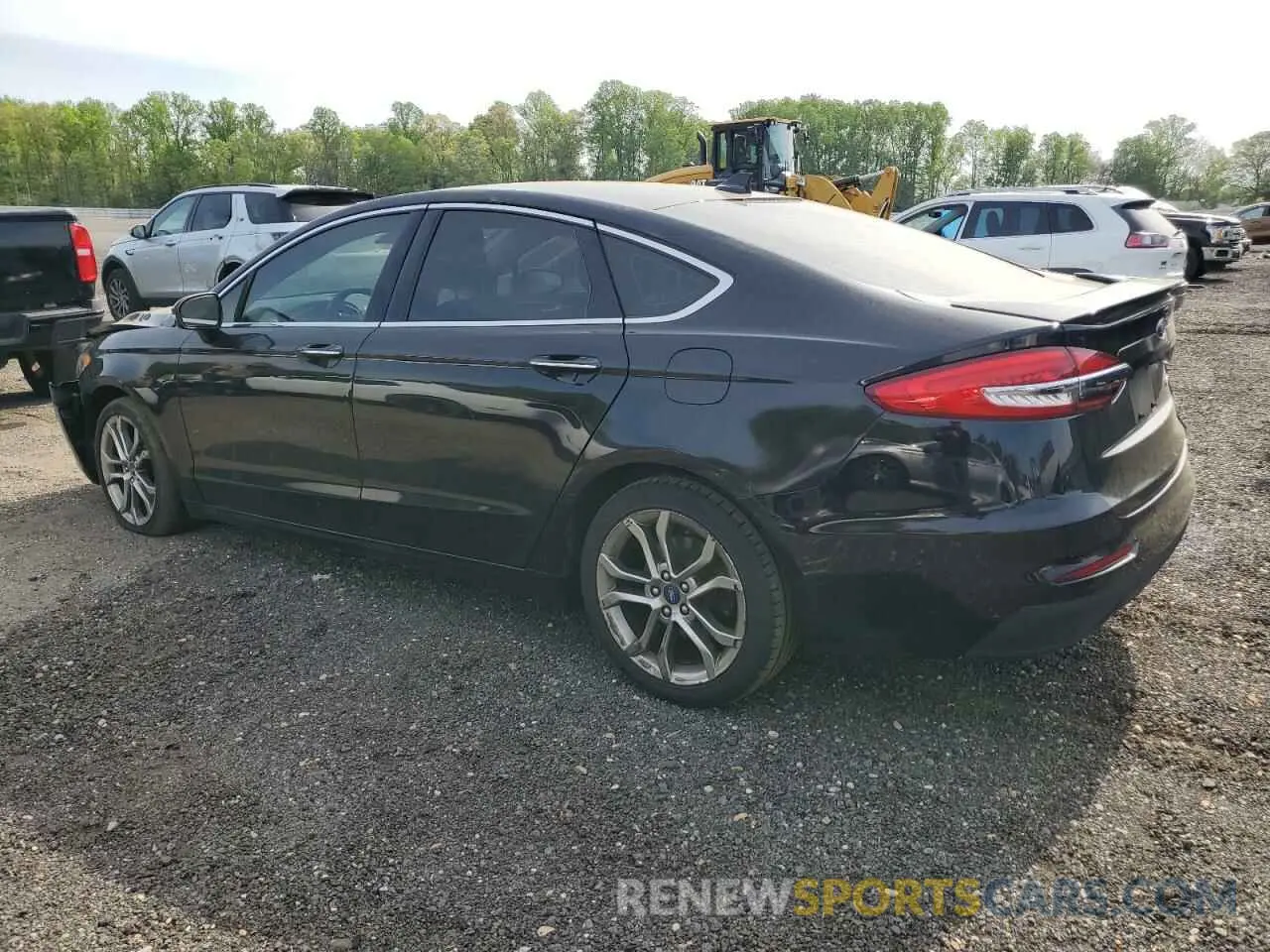2 Photograph of a damaged car 3FA6P0CD9KR109778 FORD FUSION 2019