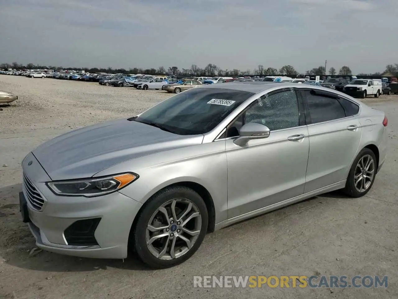 1 Photograph of a damaged car 3FA6P0CD9KR138343 FORD FUSION 2019
