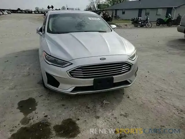 10 Photograph of a damaged car 3FA6P0CD9KR138343 FORD FUSION 2019