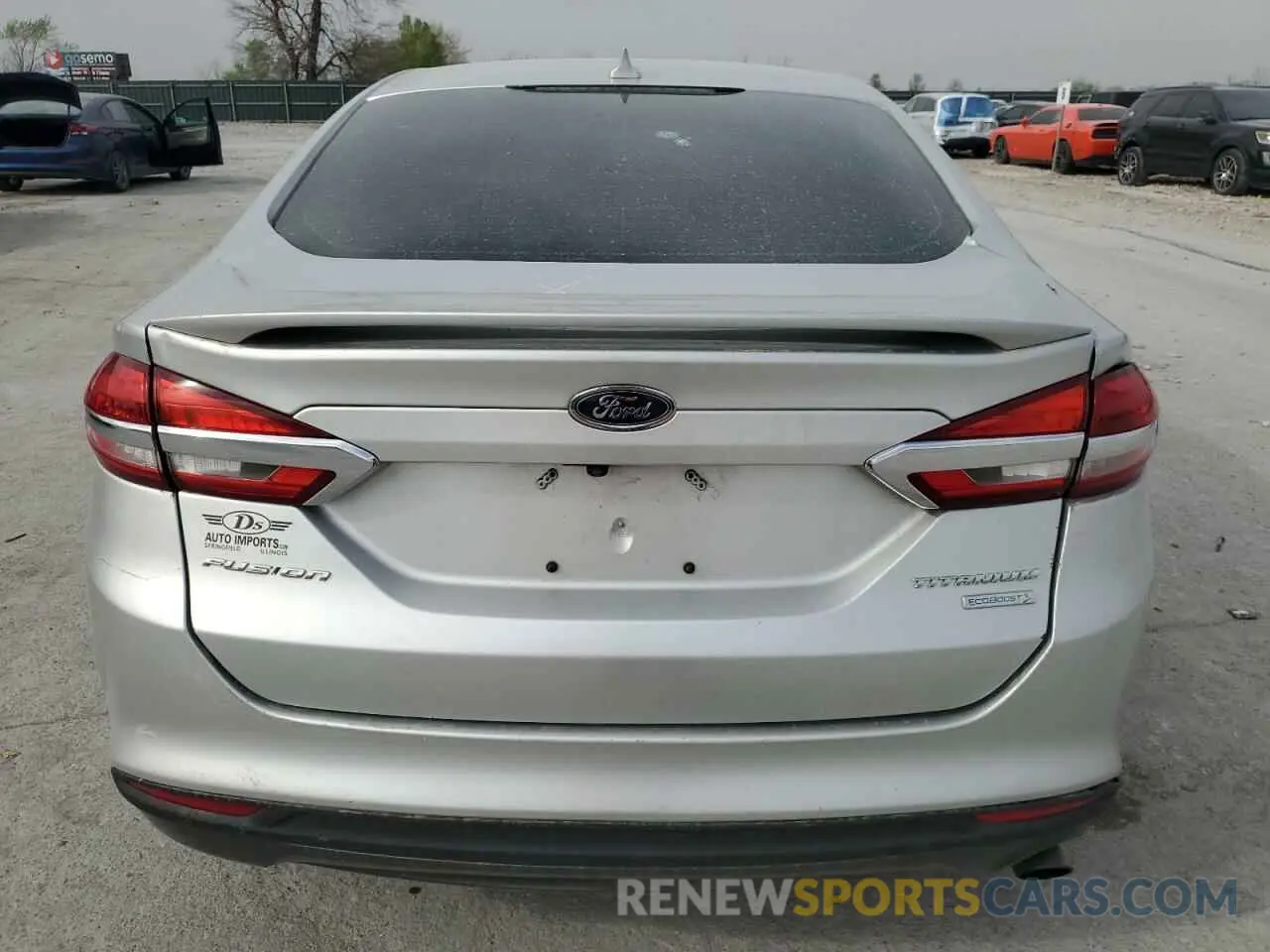 6 Photograph of a damaged car 3FA6P0CD9KR138343 FORD FUSION 2019