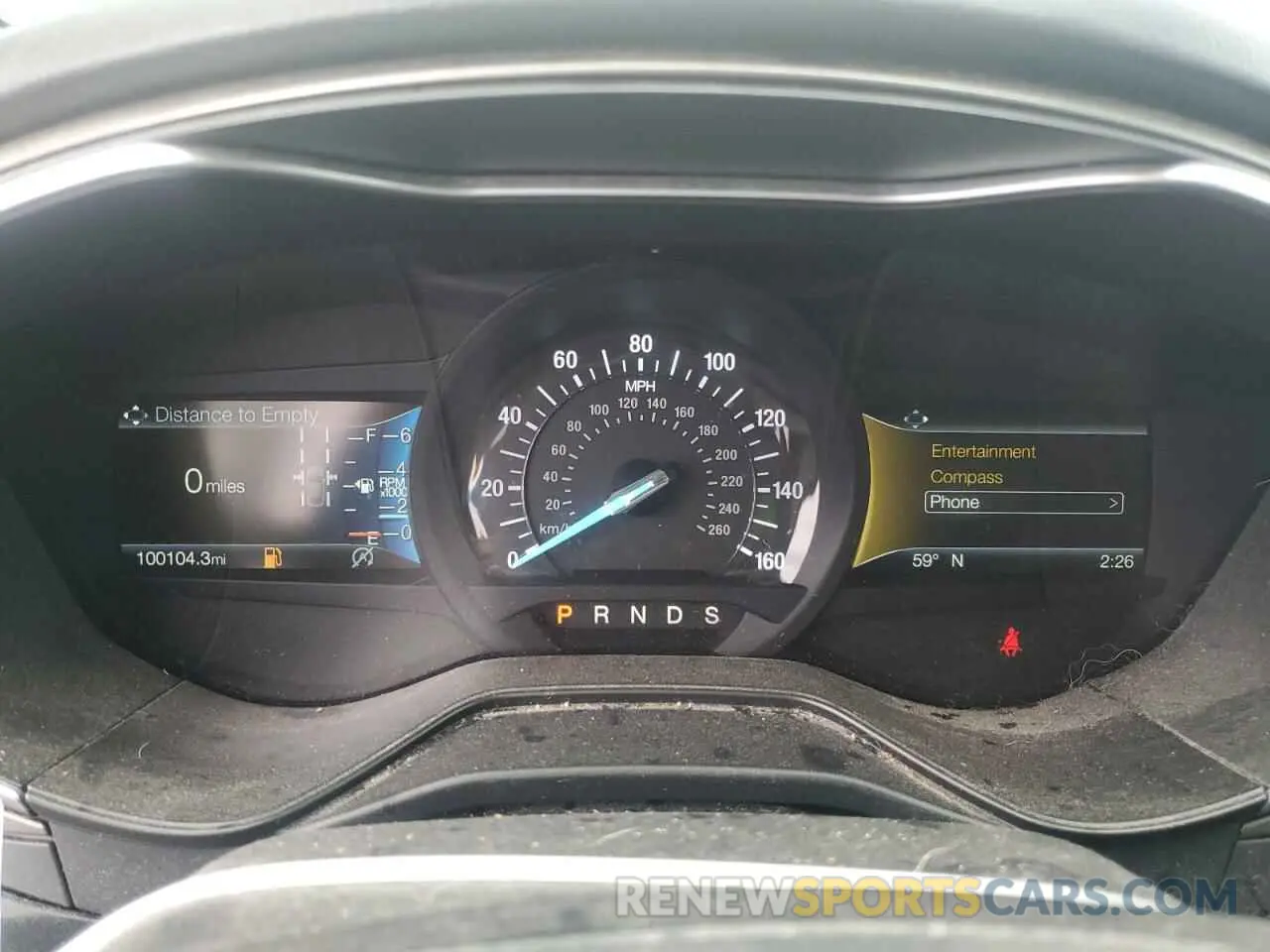 9 Фотография поврежденного автомобиля 3FA6P0CD9KR260460 FORD FUSION 2019