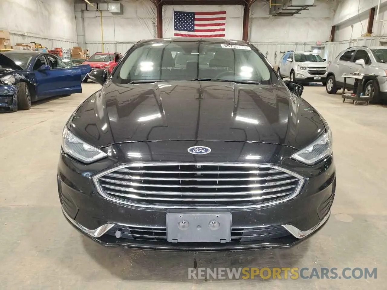 5 Photograph of a damaged car 3FA6P0CDXKR102578 FORD FUSION 2019