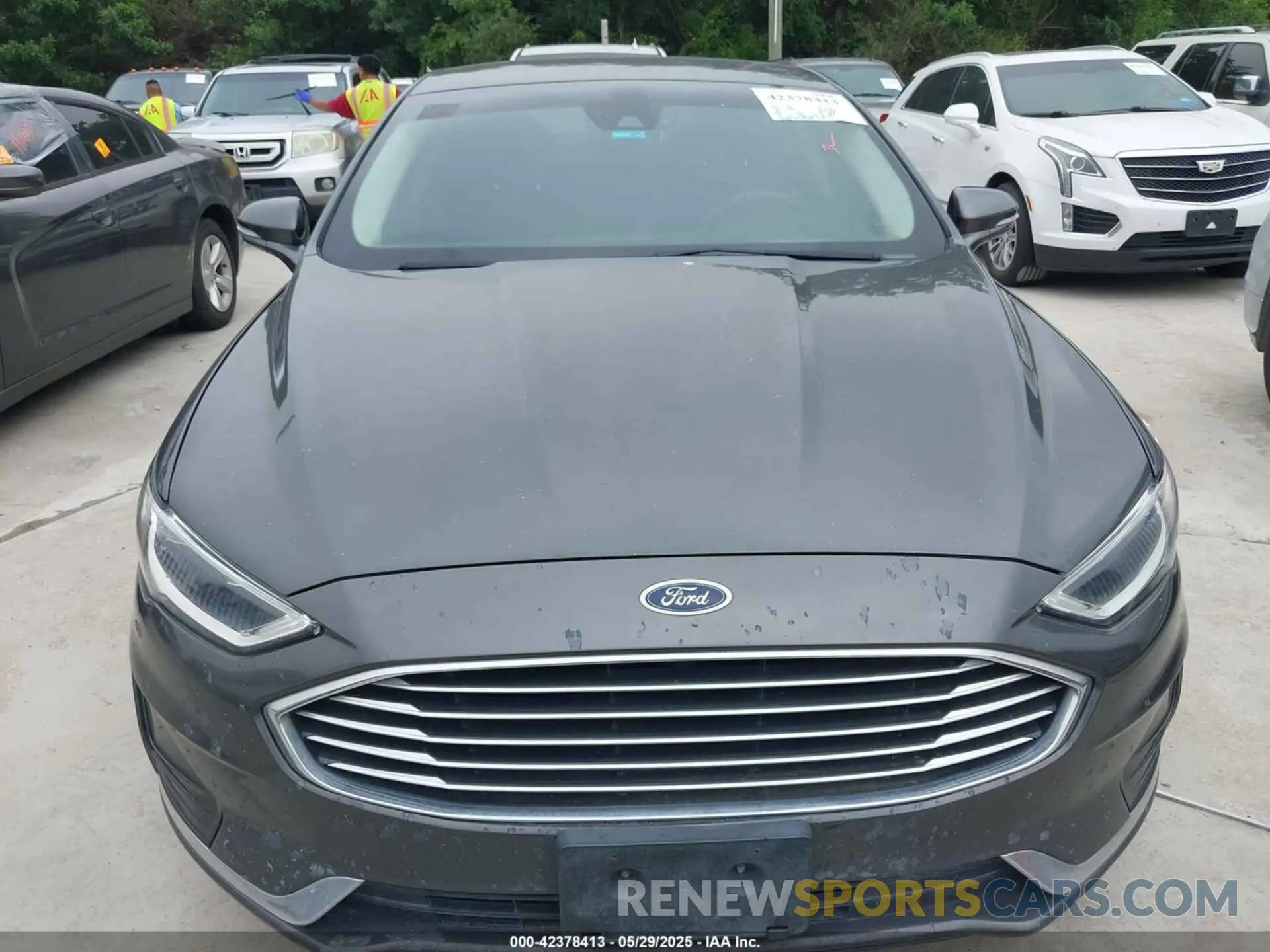 12 Фотография поврежденного автомобиля 3FA6P0CDXKR260550 FORD FUSION 2019
