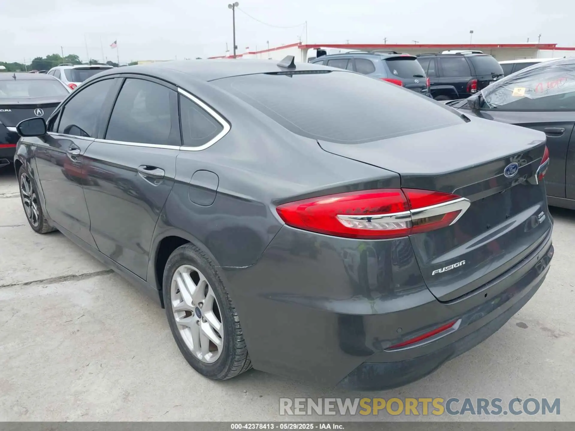 3 Фотография поврежденного автомобиля 3FA6P0CDXKR260550 FORD FUSION 2019