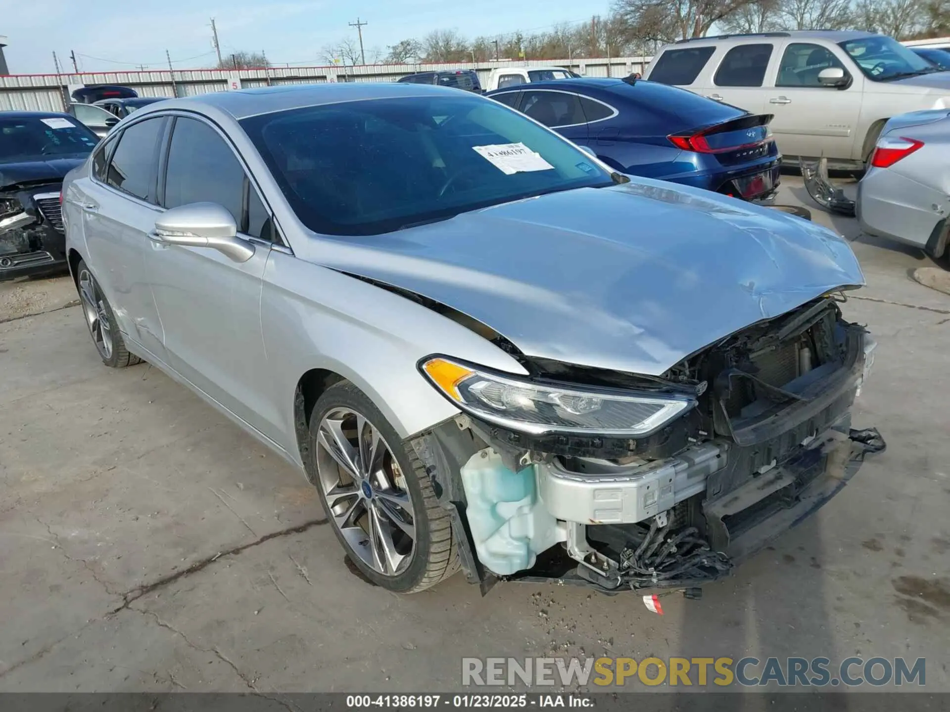6 Фотография поврежденного автомобиля 3FA6P0D90KR225638 FORD FUSION 2019