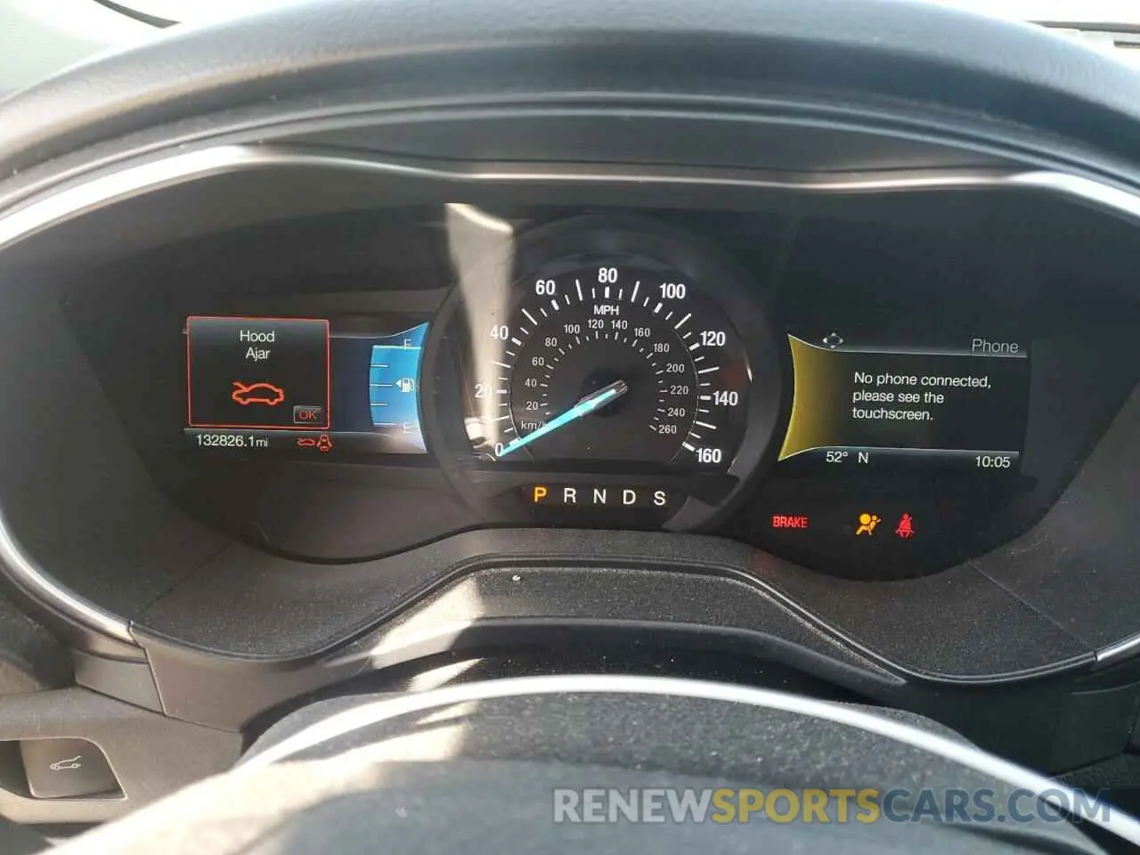 9 Photograph of a damaged car 3FA6P0D91KR124124 FORD FUSION 2019