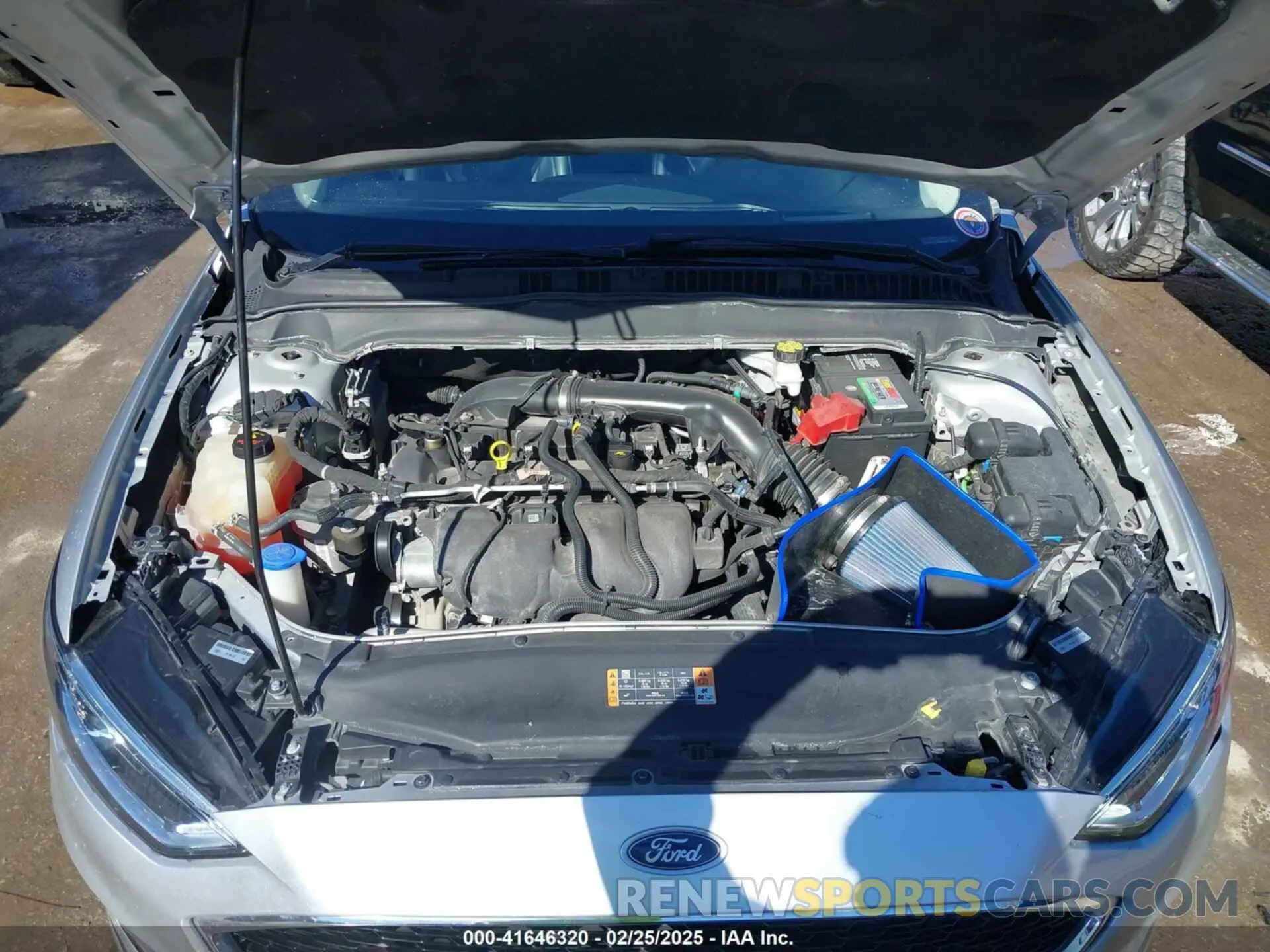 10 Фотография поврежденного автомобиля 3FA6P0D91KR187109 FORD FUSION 2019