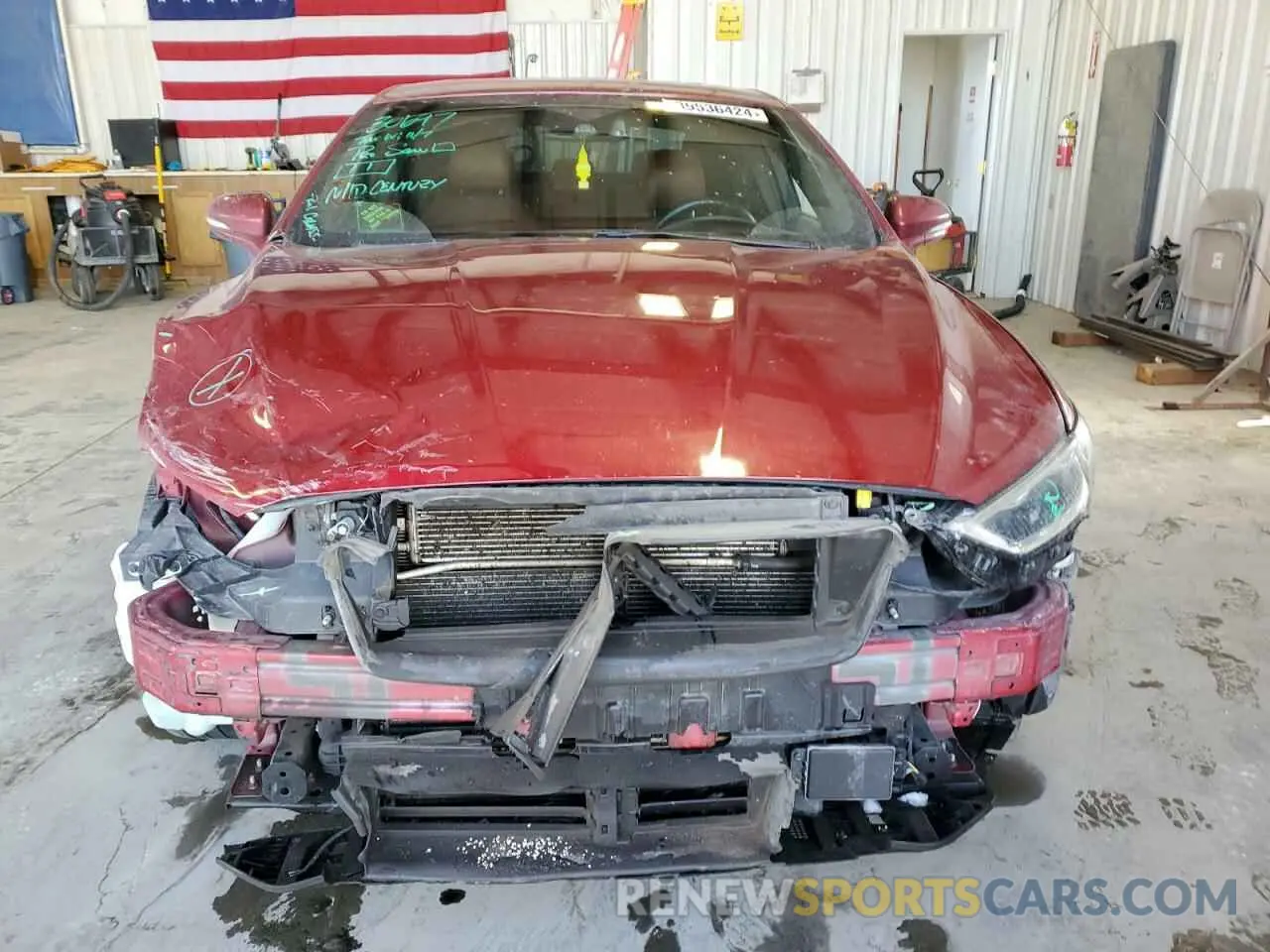 5 Фотография поврежденного автомобиля 3FA6P0D91KR206872 FORD FUSION 2019