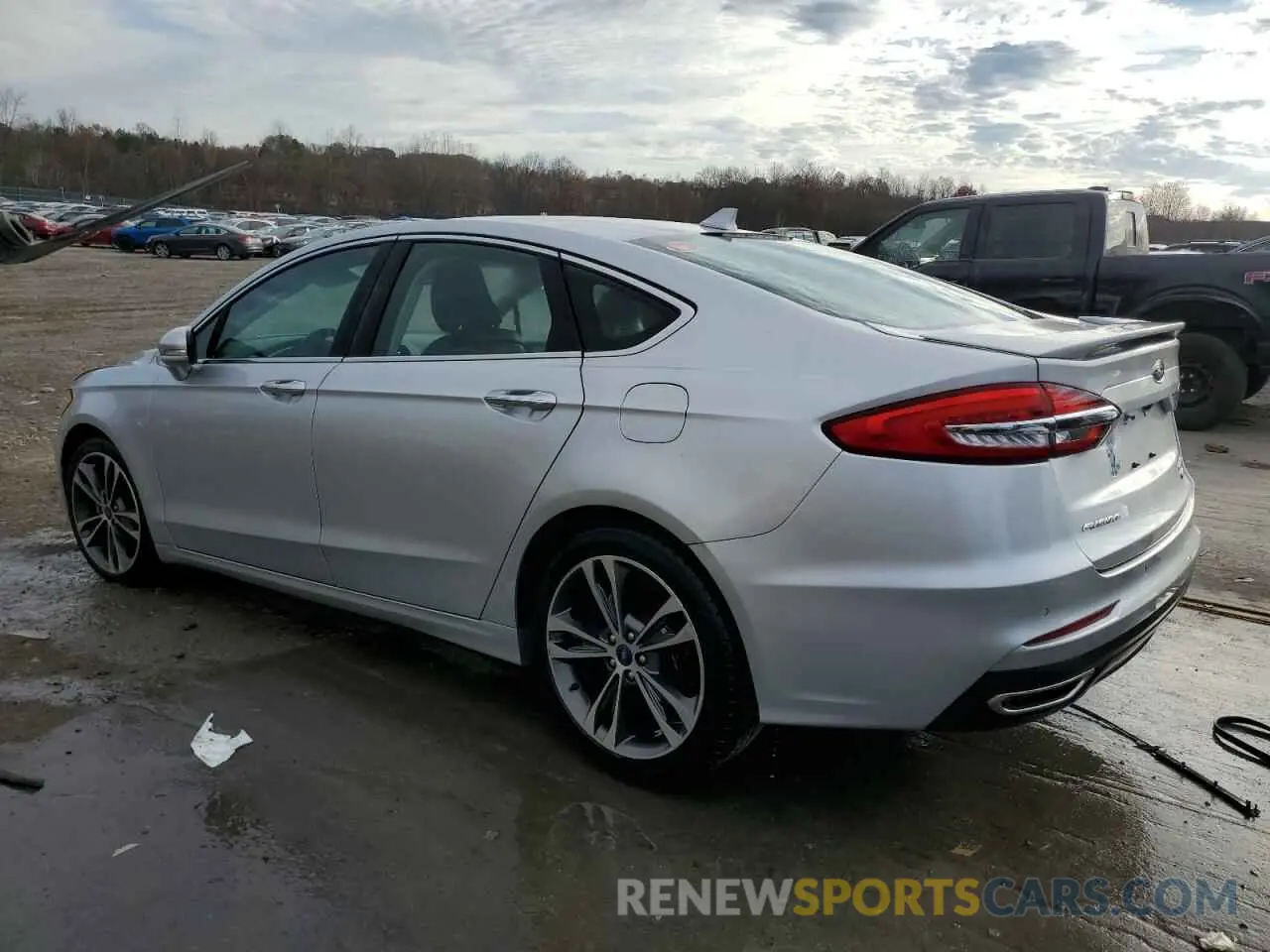 2 Photograph of a damaged car 3FA6P0D91KR256977 FORD FUSION 2019