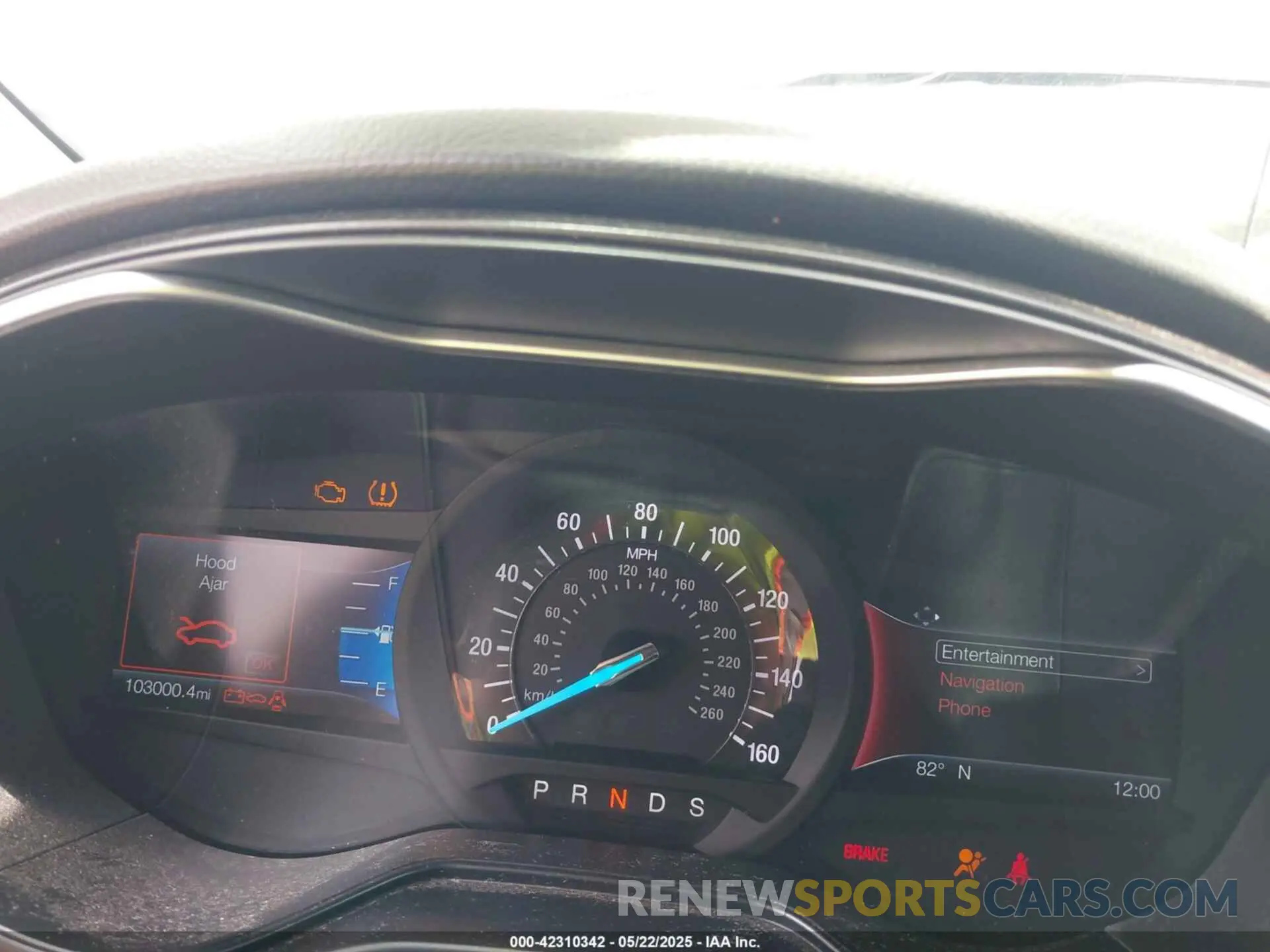 7 Photograph of a damaged car 3FA6P0D93KR184342 FORD FUSION 2019