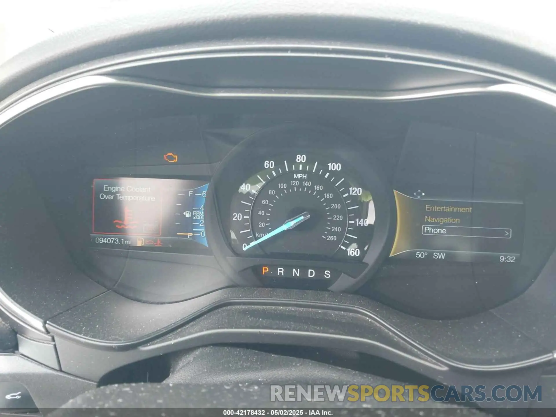 7 Photograph of a damaged car 3FA6P0D93KR221552 FORD FUSION 2019